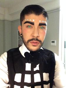 Mondo Guerra / Denver, CO, USA / Multiplicity Mens Top / May 2014